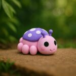 Ladybug crimson, 2 item pack, articulated 3D models, PrintForge, 6x5x3 cm, PLA, BPA Free, Multicolor - Image 4