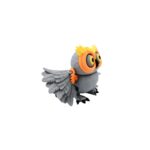 Noctiflex owl, articulated 3D model, PrintForge, 6x9x7 cm, crafted with PLA, BPA Free, Multicolor - Image 6