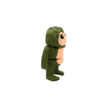 Wilderness walker, articulated 3D model, PrintForge, 9x6x3 cm, crafted with PLA, BPA Free, Green - Image 6