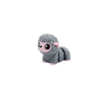 Little lambkins, articulated 3D model, PrintForge, 5x3x4 cm, crafted with PLA, BPA Free, Gray - Image 7