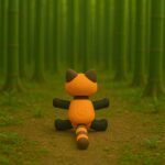 Rogue red panda, articulated 3D model, PrintForge, 8x4x2 cm, crafted with PLA, BPA Free, Multicolor - Image 5