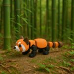 Rogue red panda, articulated 3D model, PrintForge, 8x4x2 cm, crafted with PLA, BPA Free, Multicolor - Image 6