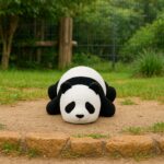 Bamboozle panda, articulated 3D model, PrintForge, 6x5x3 cm, crafted with PLA, BPA Free, Black & White - Image 4