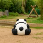 Bamboozle panda, articulated 3D model, PrintForge, 6x5x3 cm, crafted with PLA, BPA Free, Black & White - Image 6
