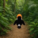 Wigglebeak toucan, articulated 3D model, PrintForge, 6x4x3 cm, crafted with PLA, BPA Free, Multicolor - Image 5