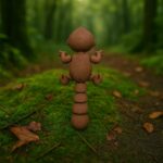 Nuttywiggle squirrel, articulated 3D model, PrintForge, 12x7x2 cm, crafted with PLA, BPA Free, Brown - Image 4