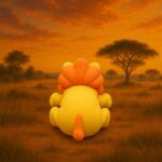 Twistmane lion, articulated 3D model, PrintForge, 8x7x4 cm, crafted with PLA, BPA Free, Multicolor - Image 3