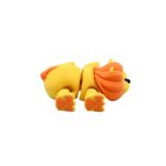 Twistmane lion, articulated 3D model, PrintForge, 8x7x4 cm, crafted with PLA, BPA Free, Multicolor - Image 5
