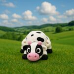 Moo majesty, articulated 3D model, PrintForge, 6x5x2 cm, crafted with PLA, BPA Free, Multicolor