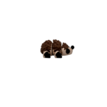 Speedspines hog, articulated 3D model, PrintForge, 5x4x2 cm, crafted with PLA, BPA Free, Brown & Beige - Image 6