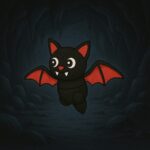 Bat wobble, articulated 3D model, PrintForge, 7x8x3 cm, crafted with PLA, BPA Free, Multicolor - Image 3