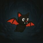 Bat wobble, articulated 3D model, PrintForge, 7x8x3 cm, crafted with PLA, BPA Free, Multicolor - Image 4