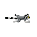 Boundbouncer lemur, articulated 3D model, PrintForge, 8x6x2 cm, crafted with PLA, BPA Free, Multicolor - Image 6