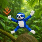 Snuggle slinky, articulated 3D model, PrintForge, 7x7x3 cm, crafted with PLA, BPA Free, Multicolor - Image 3