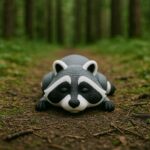 Snatch N scurry, articulated 3D model, PrintForge, 8x4x2 cm, crafted with PLA, BPA Free, Gray