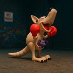 Turbopouch roo, articulated 3D model, PrintForge, 10x8x3 cm, crafted with PLA, BPA Free, Beige - Image 3