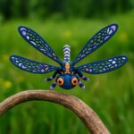 Glimmer fly, articulated 3D model, PrintForge, 12x9x6 cm, crafted with PLA, BPA Free, Multicolor - Image 5