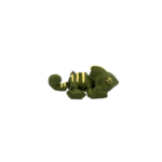 Wacky camo crawler, articulated 3D model, PrintForge, 6x4x3 cm, crafted with PLA, BPA Free, Green & Yellow - Image 6