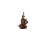 Lilglider reindeer, non-articulated 3D model, PrintForge, 4x4x6 cm, crafted with PLA, BPA Free, Brown - Image 8