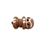 Snuggle sloth, articulated 3D model, PrintForge, 7x4x3 cm, crafted with PLA, BPA Free, Multicolor - Image 6