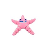Starswirl fish, articulated 3D model, PrintForge, 11x11x2 cm, crafted with PLA, BPA Free, Pink - Image 6