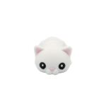 Twist-a-meow cat, articulated 3D model, PrintForge, 6x4x3 cm, crafted with PLA, BPA Free, White - Image 7
