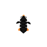 Frostyflip pinguin, articulated 3D model, PrintForge, 7x4x2 cm, crafted with PLA, BPA Free, Black - Image 7
