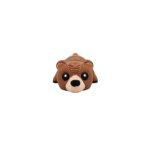 Twistpaw grizzly, articulated 3D model, PrintForge, 6x4x2 cm, crafted with PLA, BPA Free, Brown - Image 7