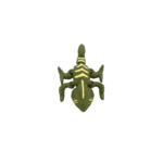 Wacky camo crawler, articulated 3D model, PrintForge, 6x4x3 cm, crafted with PLA, BPA Free, Green & Yellow - Image 7