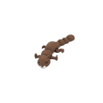 Nuttywiggle squirrel, articulated 3D model, PrintForge, 12x7x2 cm, crafted with PLA, BPA Free, Brown - Image 8
