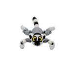 Boundbouncer lemur, articulated 3D model, PrintForge, 8x6x2 cm, crafted with PLA, BPA Free, Multicolor - Image 7
